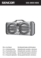 Sencor SSS 3900 - Owners manual